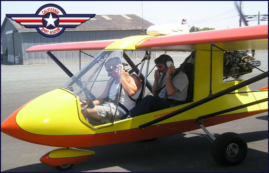 Ultralights Sacramento Pilot Training